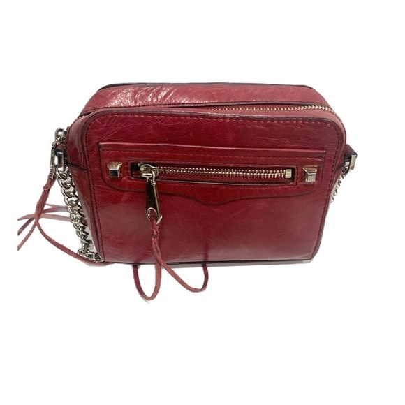 Rebecca Minkoff Cross Body Burgundy leather bag - Picture 4 of 10